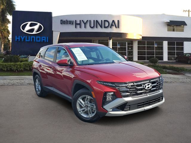 Red 2025 Hyundai Tucson SUV / Crossover Front-Wheel Drive 8-Speed Automatic