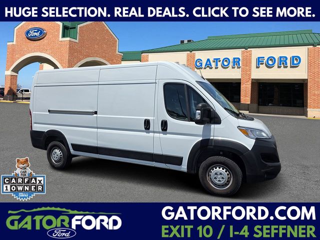 Bright White Clearcoat 2025 RAM ProMaster Van 9-Speed Automatic