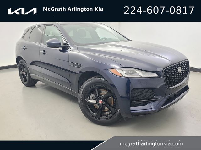 Portofino Blue 2023 Jaguar F-PACE SUV / Crossover All-Wheel Drive 8-Speed Automatic