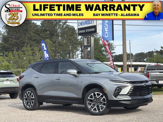 Gray 2026 Chevrolet Blazer RS FWD SUV / Crossover Front-Wheel Drive 9-Speed Automatic Overdrive