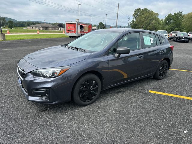 Carbide Gray Metallic 2017 Subaru Impreza Hatchback All-Wheel Drive Continuously Variable Transmission