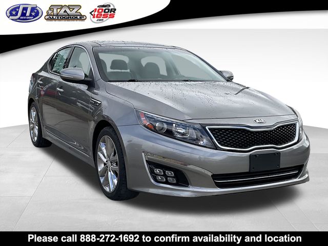 Titanium Silver 2015 Kia Optima Sedan Front-Wheel Drive 6-Speed Automatic