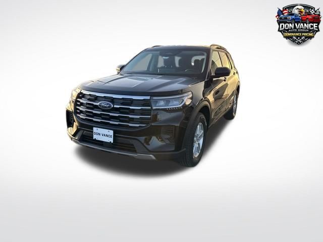 Agate Black Metallic 2026 Ford Explorer Active AWD SUV / Crossover All-Wheel Drive Automatic