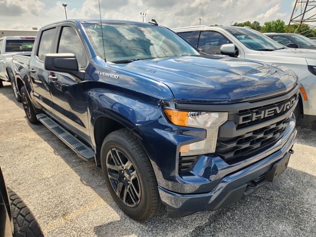 2023 Chevrolet Silverado 1500 Custom Blue at Wharton Ford