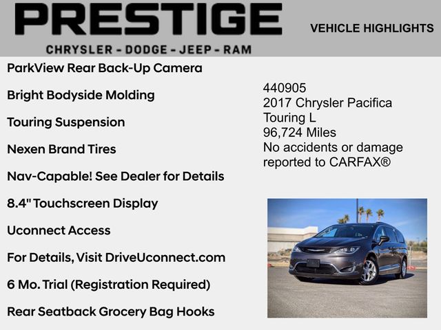 2017 Chrysler Pacifica Touring L 4