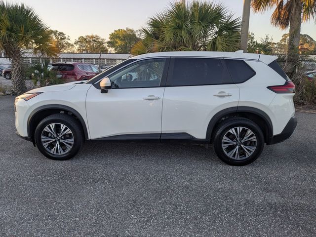 2023 Nissan Rogue SV White at Coastal Chevrolet Cadillac