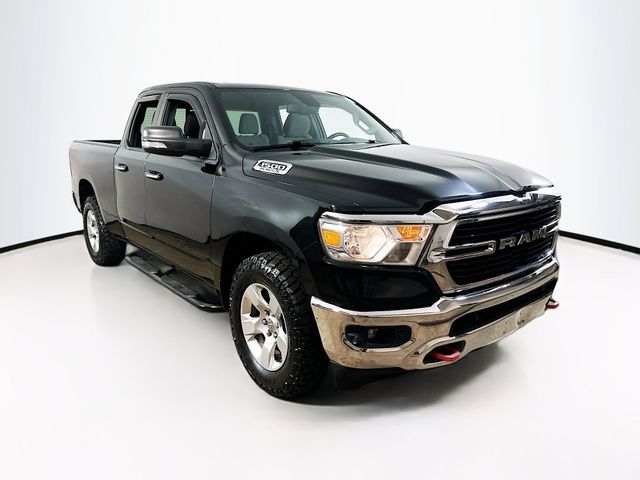 Diamond Black Crystal Pearlcoat 2019 RAM 1500 Big Horn Quad Cab 4WD Pickup Truck Four-Wheel Drive 8-Speed Automatic