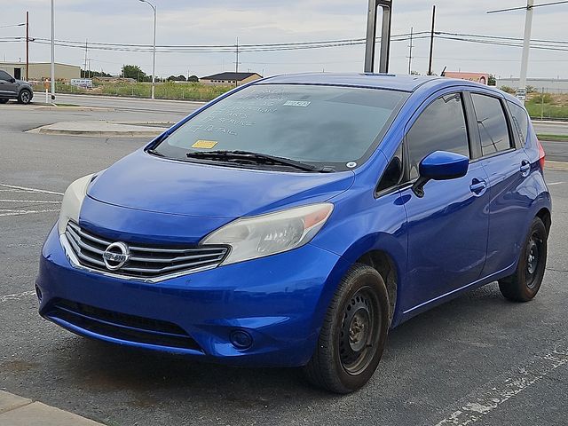 Blue Metallic 2015 Nissan Versa Note SV Hatchback Front-Wheel Drive Continuously Variable Transmission