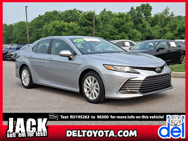 Celestial Silver Metallic 2024 Toyota Camry Sedan Front-Wheel Drive 8-Speed Automatic