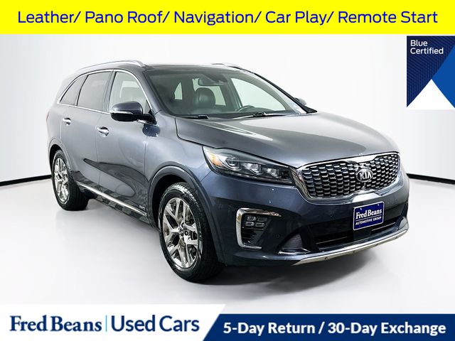 Gray (Platinum Graphite) 2019 Kia Sorento SX Limited V6 AWD SUV / Crossover All-Wheel Drive 8-Speed Automatic