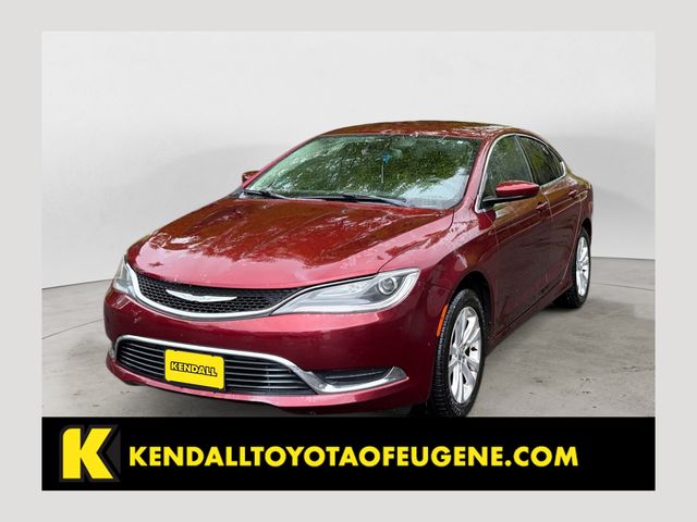 Velvet Red Pearlcoat 2015 Chrysler 200 Limited Sedan FWD Sedan Front-Wheel Drive 9-Speed Automatic