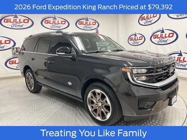 Dark Matter Gray Metallic 2026 Ford Expedition SUV / Crossover Four-Wheel Drive Automatic
