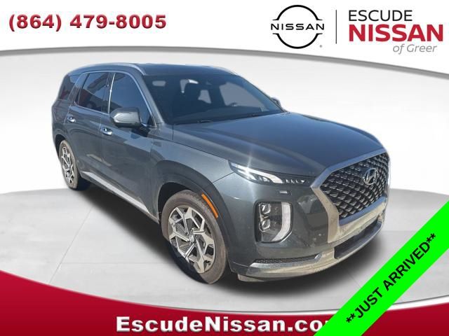 Gray (Steel Graphite) 2022 Hyundai Palisade Calligraphy FWD SUV / Crossover Front-Wheel Drive 8-Speed Automatic