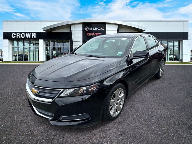Black 2015 Chevrolet Impala LS FWD Sedan Front-Wheel Drive 6-Speed Automatic