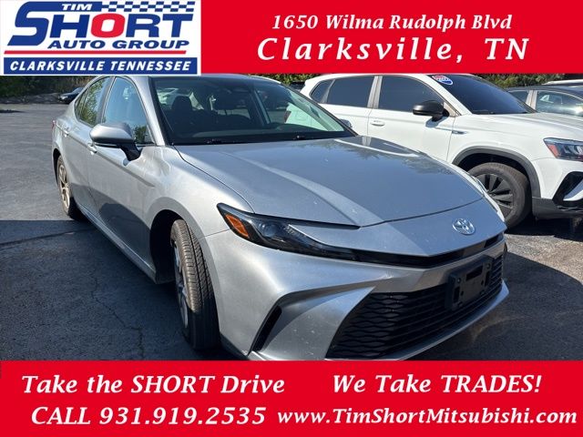 Celestial Silver Metallic 2025 Toyota Camry LE FWD Sedan Front-Wheel Drive Continuously Variable Transmission