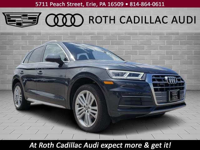 Manhattan Gray Metallic 2019 Audi Q5 quattro Premium Plus 45 TFSI SUV / Crossover All-Wheel Drive 7-Speed Automatic