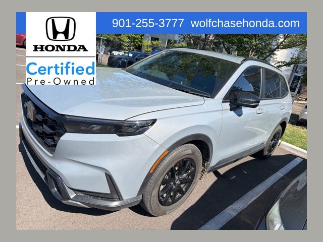 Meteorite Gray Metallic 2026 Honda CR-V Hybrid SUV / Crossover Front-Wheel Drive Continuously Variable Transmission