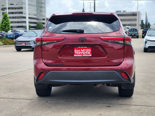 2023 Toyota Highlander LE Red at Don McGill Toyota