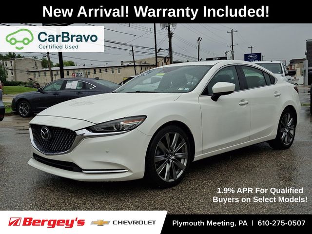 Snowflake White Pearl Mica 2018 Mazda MAZDA6 Sedan Front-Wheel Drive 6-Speed Automatic