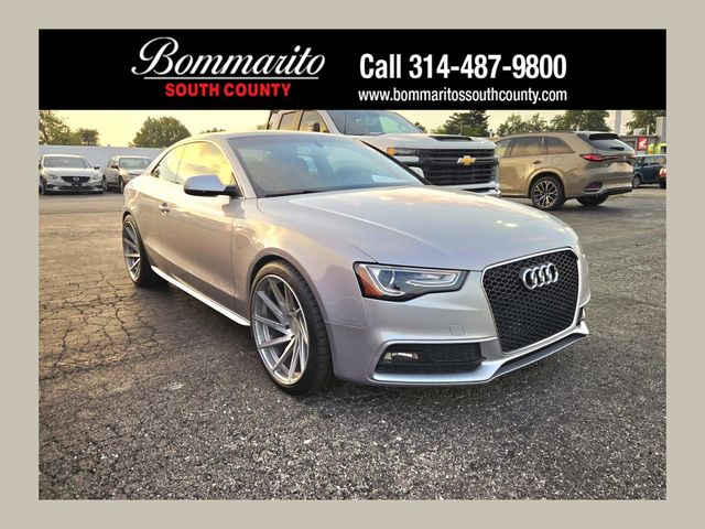 Silver 2015 Audi A5 Coupe All-Wheel Drive 8-Speed Automatic
