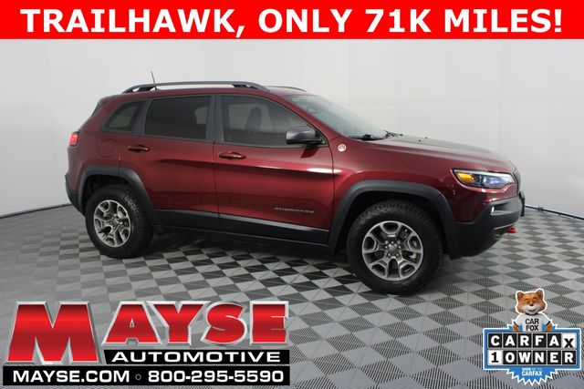 Velvet Red Pearlcoat 2021 Jeep Cherokee Trailhawk 4WD SUV / Crossover Four-Wheel Drive 9-Speed Automatic