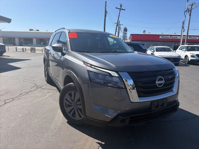 Gray (Gun Metallic) 2025 Nissan Pathfinder SV FWD SUV / Crossover Front-Wheel Drive 9-Speed Automatic