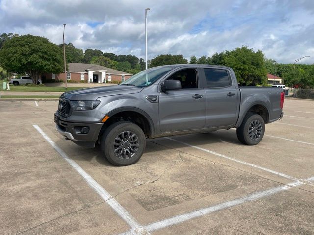 Gray Metallic 2023 Ford Ranger XLT SuperCrew 4WD Pickup Truck Four-Wheel Drive Automatic