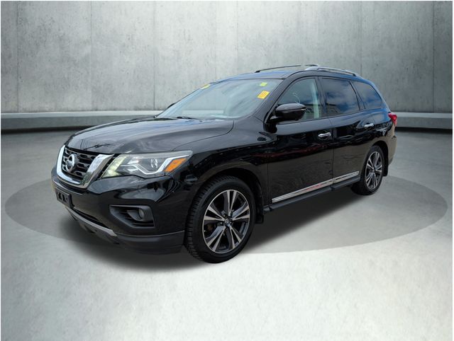 Gray (Magnetic Black Metallic) 2017 Nissan Pathfinder SUV / Crossover Four-Wheel Drive Continuously Variable Transmission