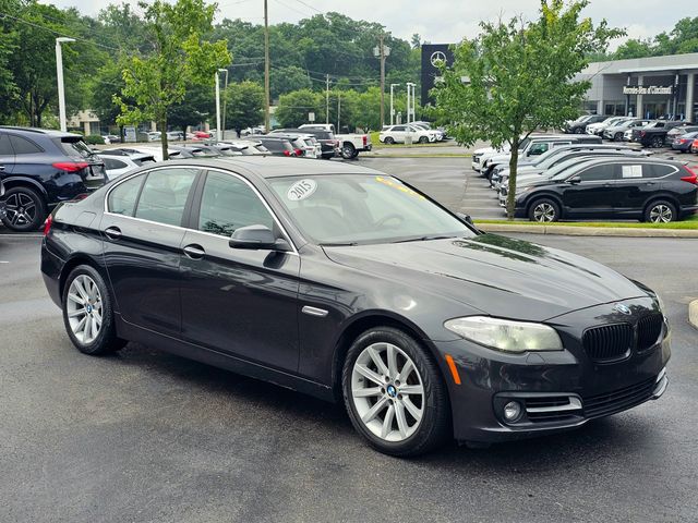 Gray (Dark Graphite Metallic) 2015 BMW 5 Series Sedan All-Wheel Drive 8-Speed Automatic