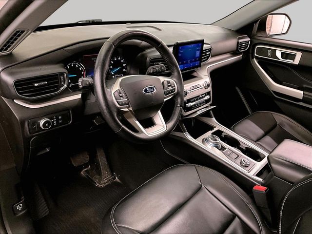 2021 Ford Explorer XLT White at Honda North