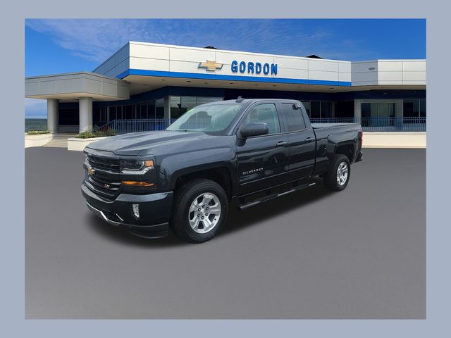 Gray (Graphite Metallic) 2019 Chevrolet Silverado 1500 Pickup Truck Four-Wheel Drive 6-Speed Automatic Overdrive