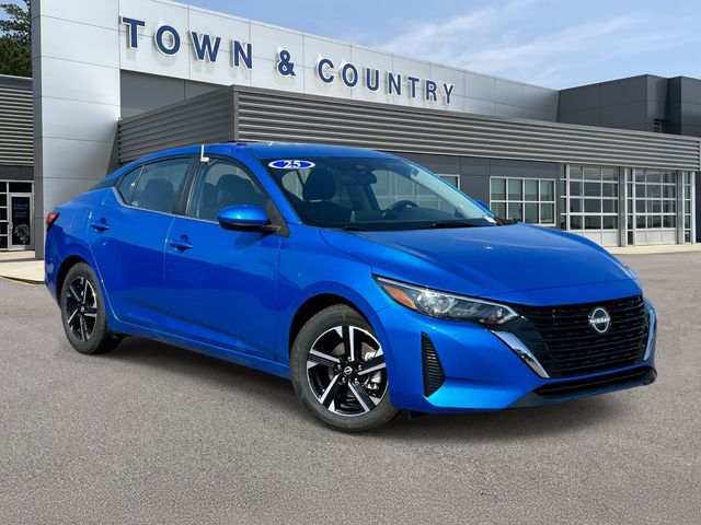 Electric Blue Metallic 2025 Nissan Sentra Sedan Front-Wheel Drive Continuously Variable Transmission