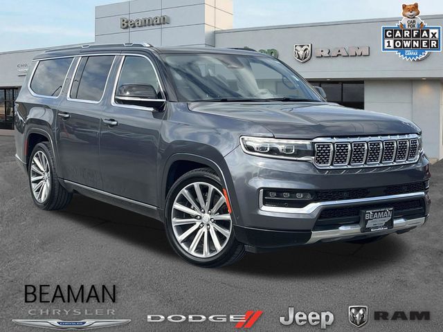 Baltic Gray Metallic Clearcoat 2023 Jeep Grand Wagoneer L SUV / Crossover Four-Wheel Drive 8-Speed Automatic