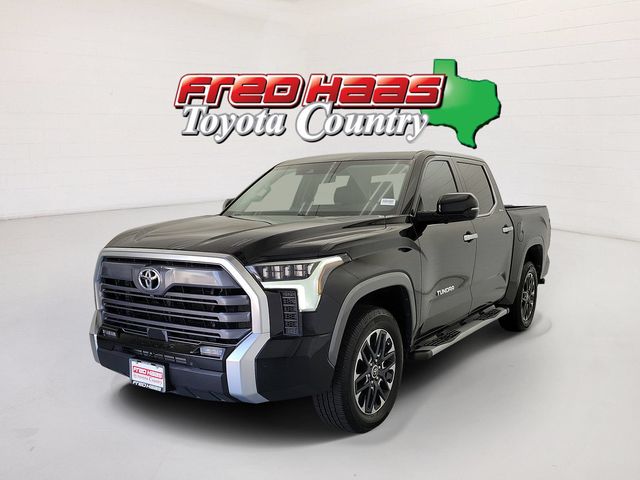 Midnight Black Metallic 2023 Toyota Tundra Pickup Truck Four-Wheel Drive Automatic