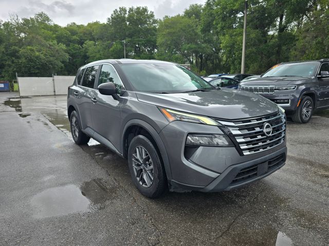 2024 Gun Metallic Nissan Rogue S FWD SUV
