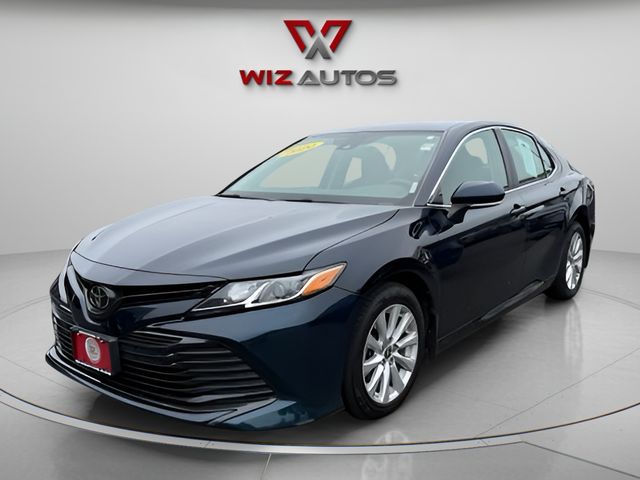 Teal (Galactic Aqua Mica) 2020 Toyota Camry Sedan All-Wheel Drive 8-Speed Automatic