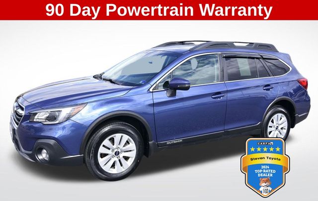 Abyss Blue Pearl 2019 Subaru Outback 2.5i Premium AWD Wagon All-Wheel Drive Continuously Variable Transmission