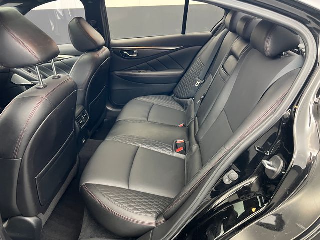 2022 Midnight Black Infiniti Q50 Red Sport 400 RWD Sedan