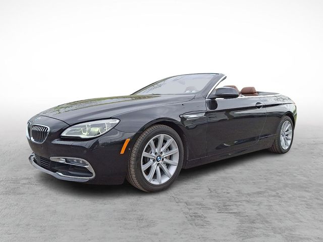 Black Sapphire Metallic 2018 BMW 6 Series 640i xDrive Convertible AWD Convertible All-Wheel Drive 8-Speed Automatic