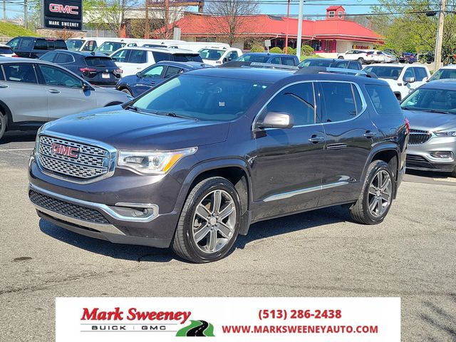Gray (Iridium Metallic) 2017 GMC Acadia Denali FWD SUV / Crossover Front-Wheel Drive 6-Speed Automatic