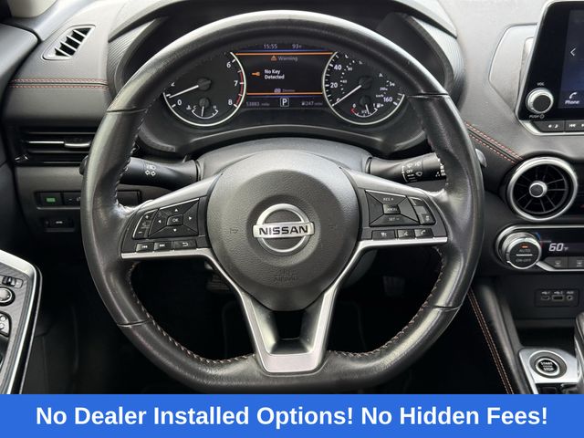2022 Nissan Sentra SR Orange at North Houston Mitsubishi