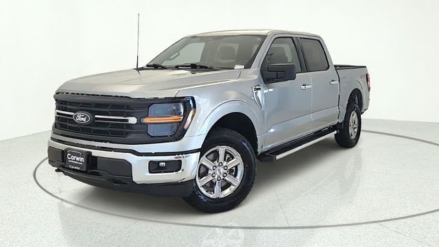 Silver Metallic 2025 Ford F-150 Pickup Truck Four-Wheel Drive Automatic