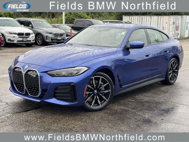 Portimao Blue Metallic 2023 BMW i4 Sedan Rear-Wheel Drive Automatic