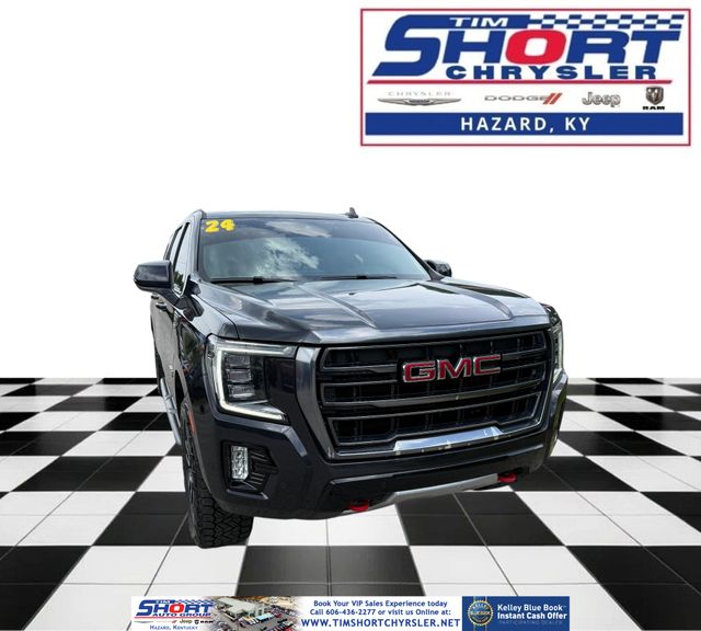 Titanium Rush Metallic 2024 GMC Yukon XL AT4 4WD SUV / Crossover Four-Wheel Drive