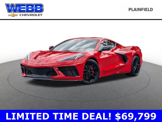Torch Red 2025 Chevrolet Corvette Coupe Rear-Wheel Drive 8-Speed Dual Clutch