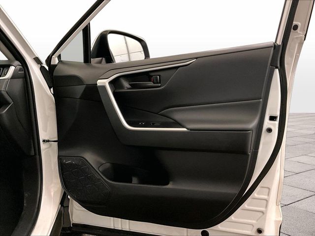 2021 Toyota RAV4 Hybrid LE White at Phil Fitts Ford