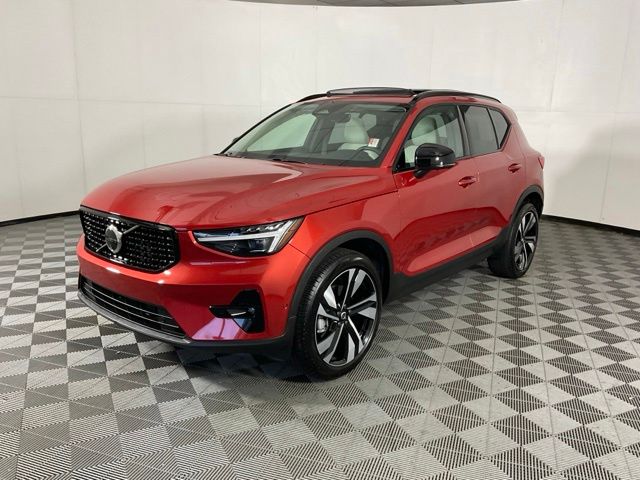 Fusion Red Metallic 2025 Volvo XC40 SUV / Crossover All-Wheel Drive Automatic