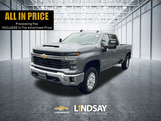 Sterling Gray Metallic 2025 Chevrolet Silverado 2500HD LT Crew Cab 4WD Pickup Truck Four-Wheel Drive Automatic