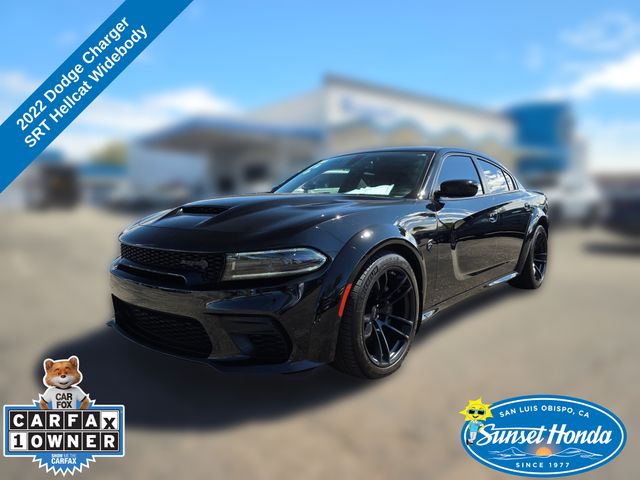 Pitch Black Clearcoat 2022 Dodge Charger Sedan Rear-Wheel Drive 8-Speed Automatic