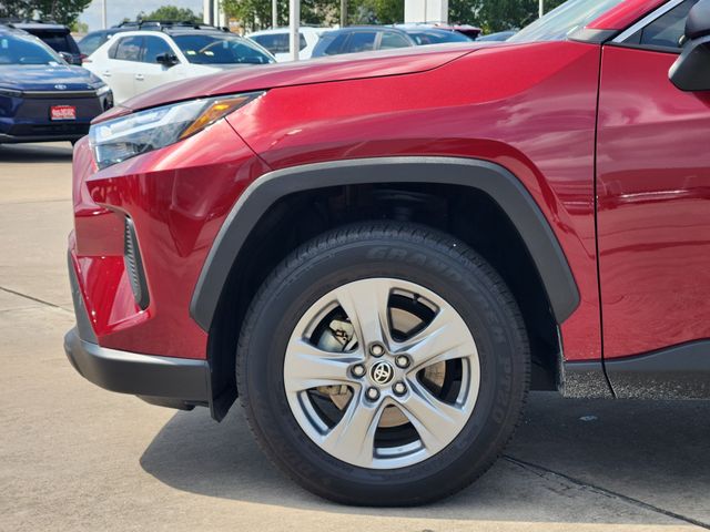 2025 Toyota RAV4 Hybrid LE Red at Classic Elite Chevrolet Sugar Land